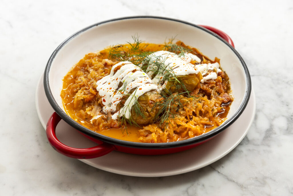 Hungarian stuffed cabbage