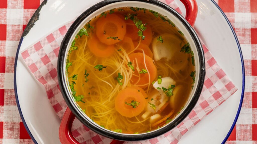 Where is the best meat soup in Budapest?